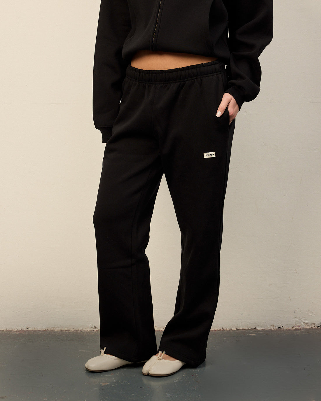 Black joggers