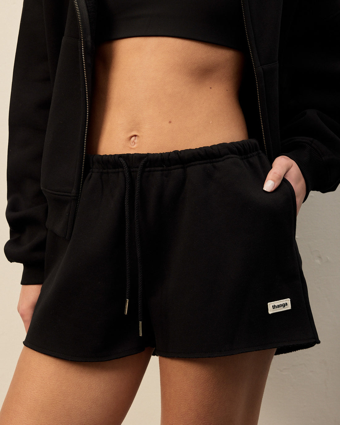 Black Sweat Shorts