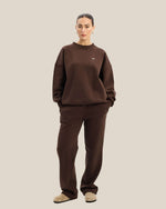 Cabin Brown Crewneck Sweatshirt