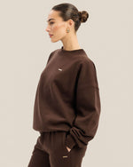 Cabin Brown Crewneck Sweatshirt