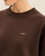 Cabin Brown Crewneck Sweatshirt