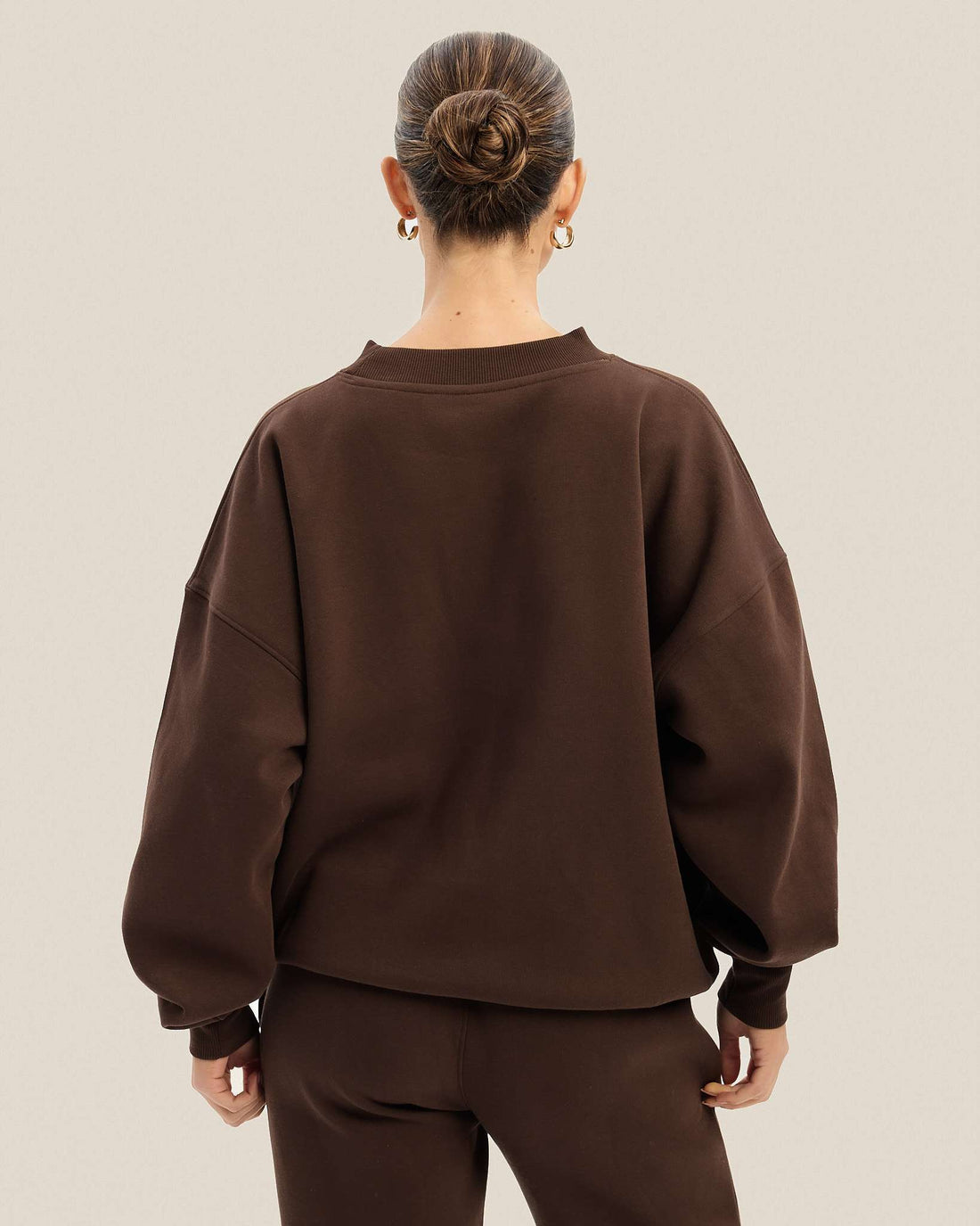 Cabin Brown Crewneck Sweatshirt