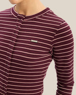 Rioja Stripe Long Sleeve Button Up