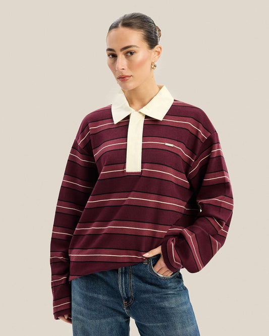 Rioja Stripe Polo