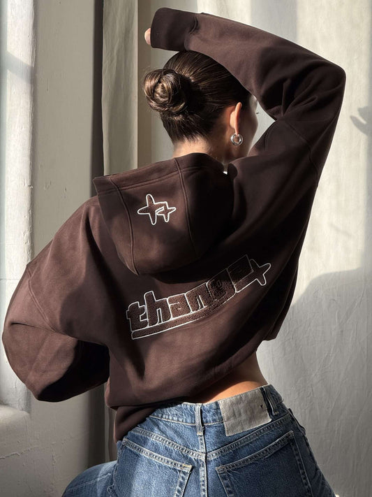 Cabin Brown Hoodie