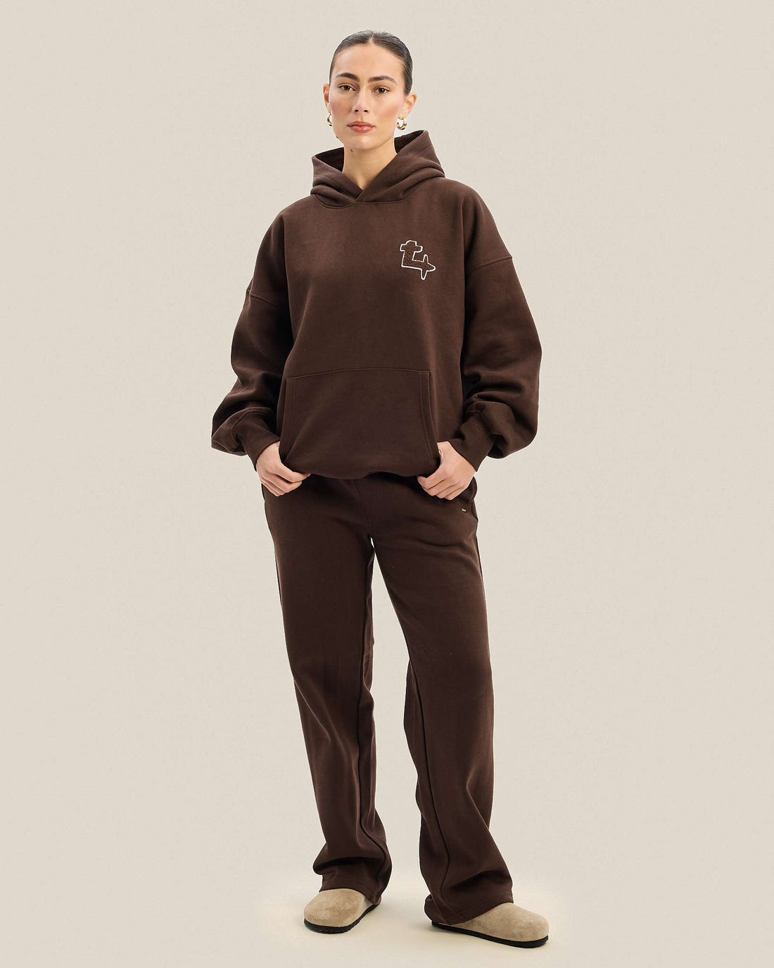 Cabin Brown Hoodie