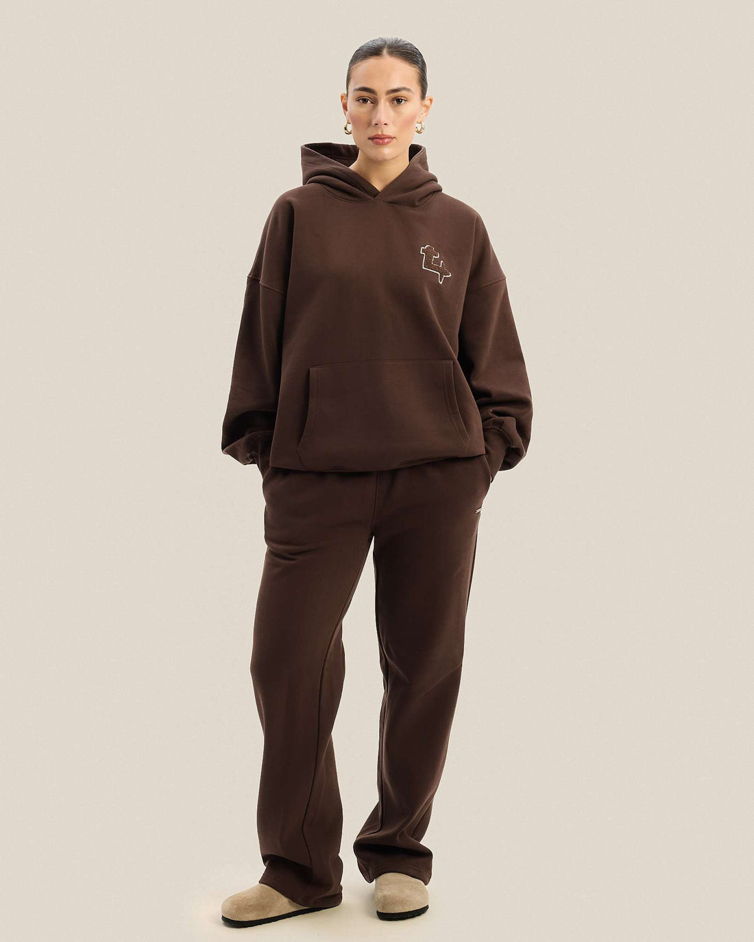 Cabin Brown Hoodie